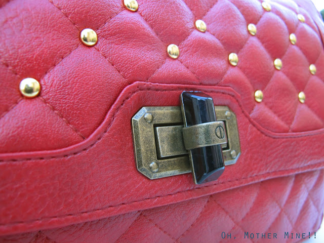 DIY Bolso Vintage con tachuelas DIY Vintage Studded Handbag